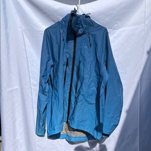 Men’s Vollebak blue morpho jacket size large